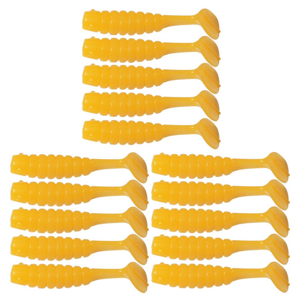 

15 шт./мягкие силиконовые приманки, искусственные снасти, приманка 4 см/5 см 1 г, товары для рыбалки, морской рыбалки, ловли камней, свимбейты, воблеры