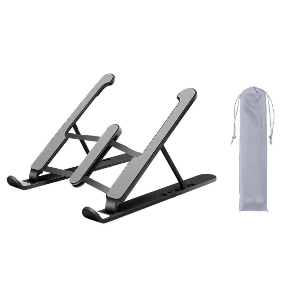 Aluminum Zinc Zinc Alloy Laptop Holder Stand ABS Foldable Laptop Stand Portable Laptop Cooling Bracket  Home