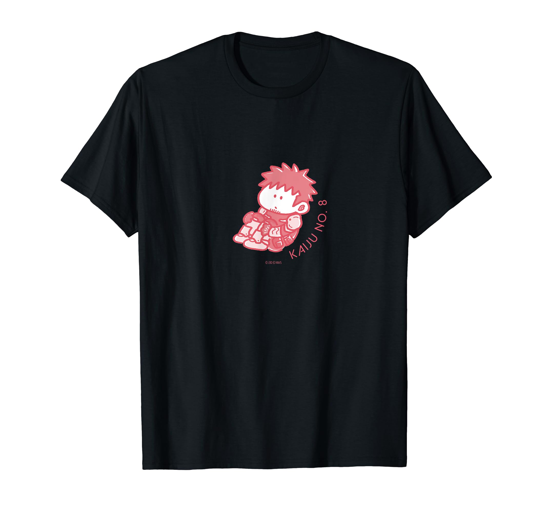 

Kaiju No. 8 T-shirt (Curled Up Character Color Ver.) (Hibino Kafka)