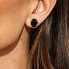 Retro Resin Acrylic Oval Stud Earrings for Women Trendy Gold Color Geometric Earrings Jewelry Accessories Gifts