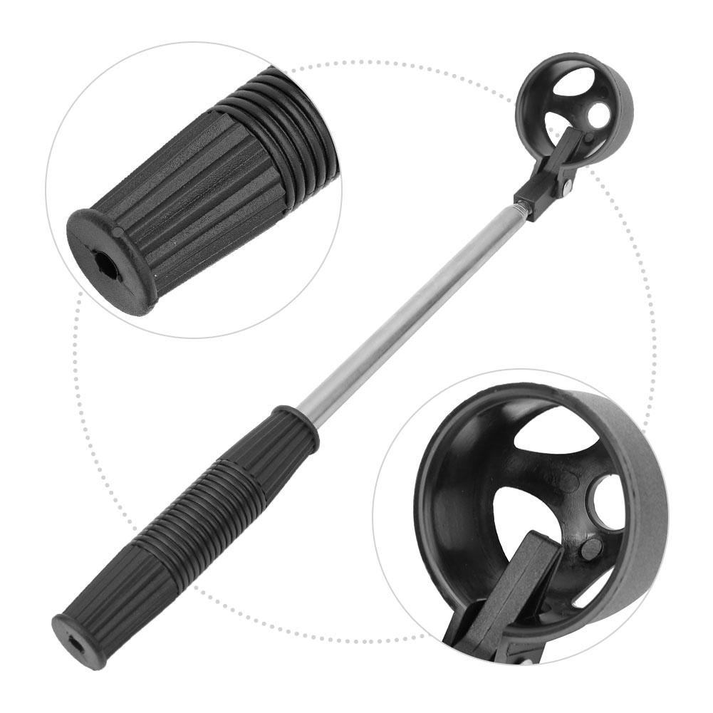 Lightweight 8 Sections Stainless Steel Telescopic Extendable Portable Golf Ball Catcher Retriever