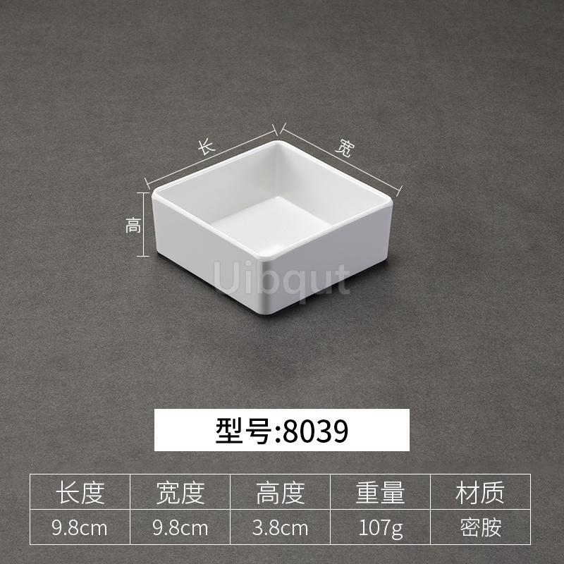 white Plate basin tr4ay Black Melamine Plastic BBQ Dish Kitchen Dinner Plates Not Easily Broken Tableware serving dishes sets