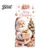 Seasonal Home Beautification Christmas Window Clings Cute Snowman Santa Penguin Reindeer Stickers for Waterproof PVC Decor Glass Reusable