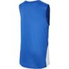 Nike Logo V-Neck Comfortable Sleeveless Basketball Jersey Kids Jerseys Royal-Blue White HF0698-463
