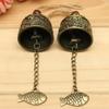 Retro Feng Shui Wind Bell Lucky Chimes Retro Buddha Dragon Wind Κινέζικο μεταλλικό κουδούνι για καλή τύχη ευλογημένη διακόσμηση κήπου