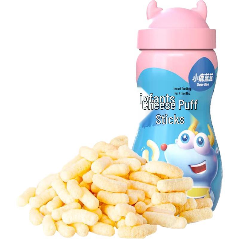 Little Deer Blue Baby Puffs & Sticks