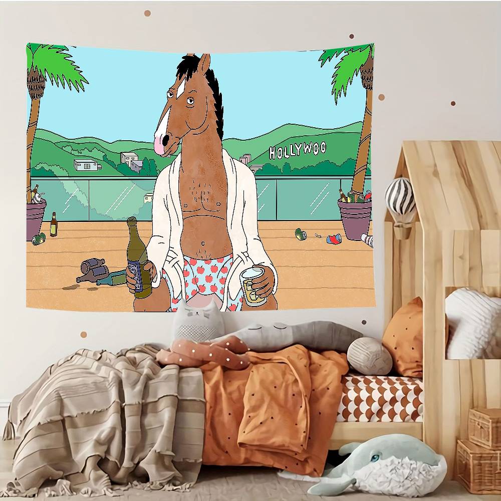 BBojack HHorsemans Tapestry Customizable Tapestries Of Various Styleswall Hangings Celebrity Photo Printingwall Hangings