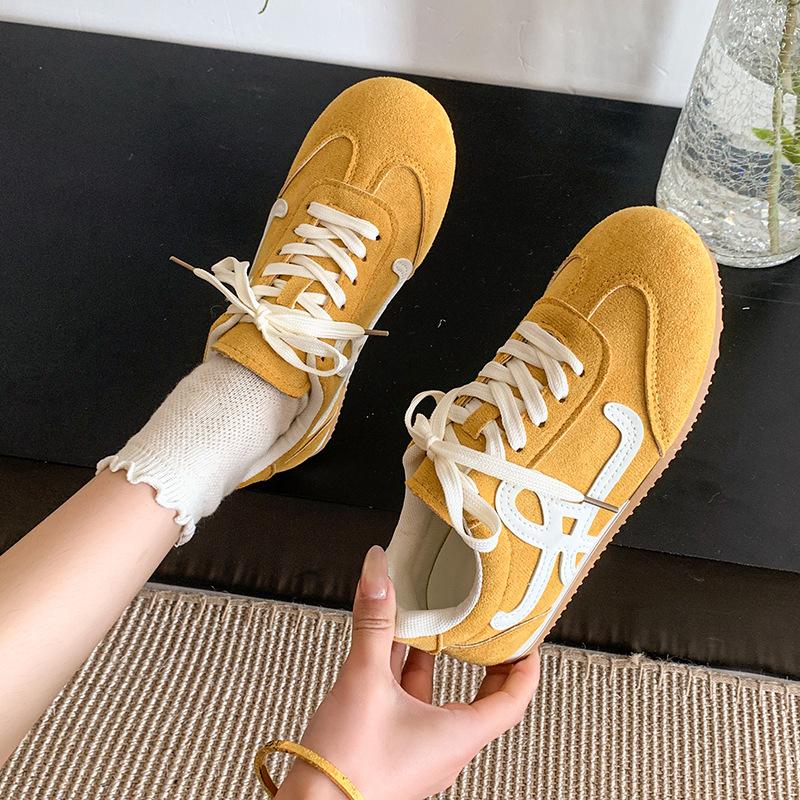 Dexun shoes women's 2025 new popular spring and summer versatile super fire Forrest Gump shoes soft sole running retro casual sports shoes