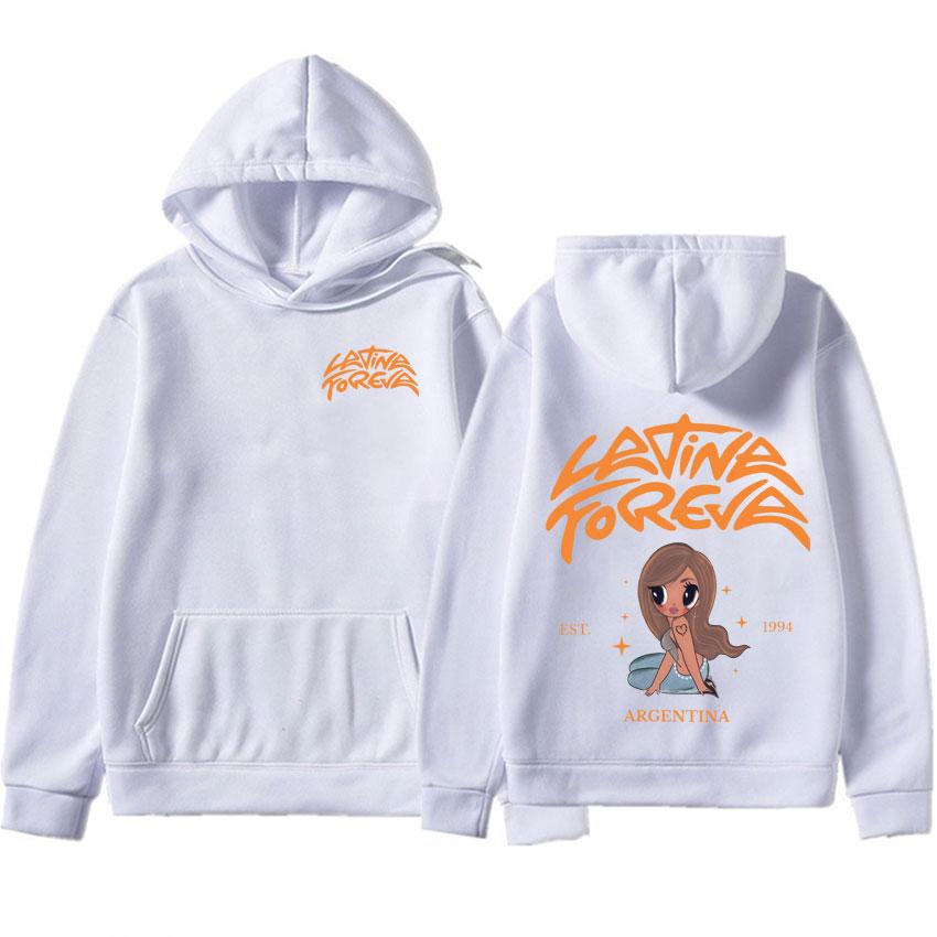 Singer Karol G Tropicoqueta Album Harajuku Sweatshirts Mens Women Oversized Cozy Humor Hoodies High Quality Clothing