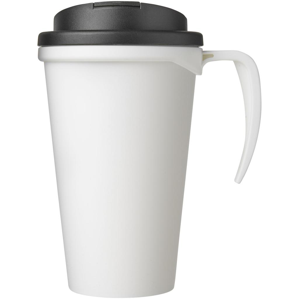 Americano "Grande" 350 ml mug with spill-proof lid White