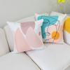 Nordic New Geometric Pillowcase Abstract Print Simple Bedside Sofa Car Cushion Pillowcase Does Not Include Pillow Core