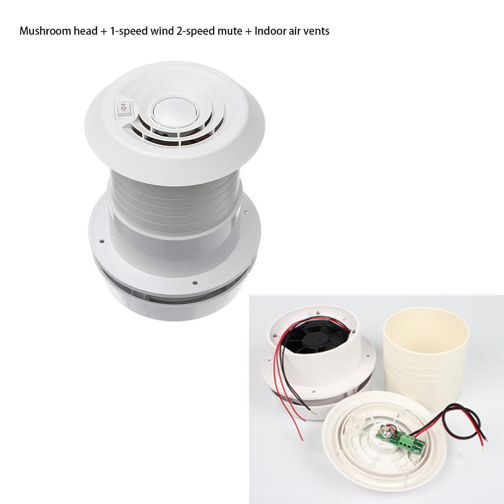 12V RV Strong Wind Mushroom Head Exhaust fan RV Caravan Car Motorhome Roof Vent Ventilation Cooling Exhaust Fan