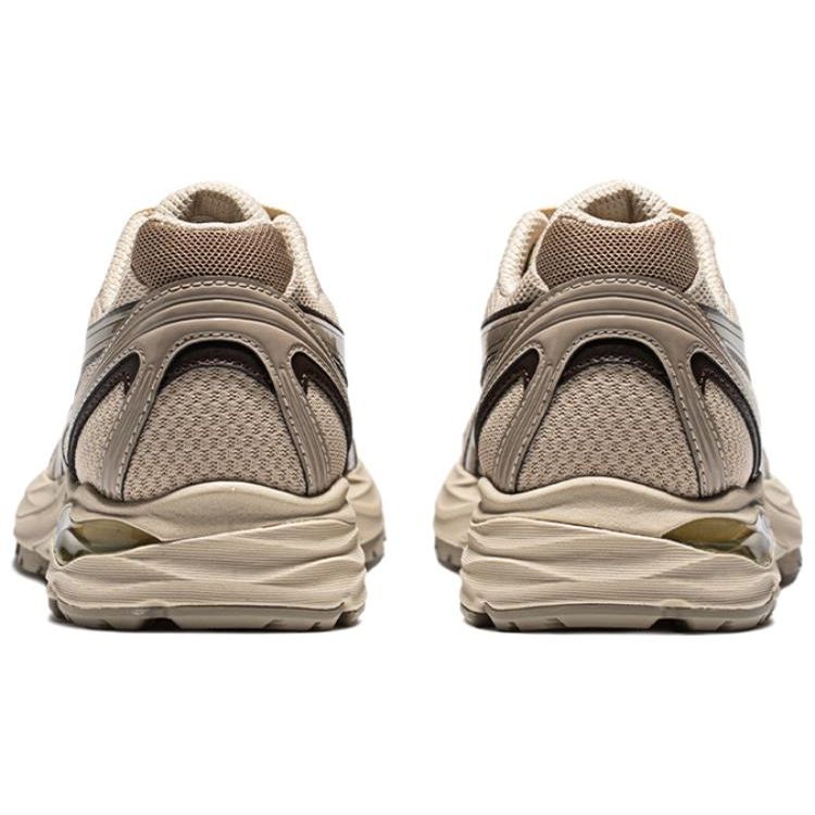 Asics Gel-Flux CN Zapatillas de Running de Larga Distancia de Caña Baja de Tela Cómoda y Cuero Sintético para Mujer Caqui 1012B464-201