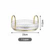 Round Rotating Storage Shelf Multi Tier Skincare Organizer Storage Shelf  Makeup Skincare Storage