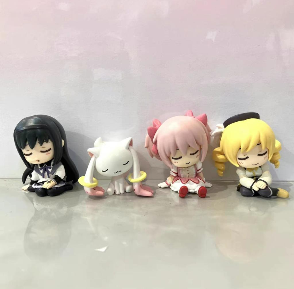 Action Figure Puella Magi Madoka Magica Kaname Madoka Tomoe Mami Akemi Homura Incubator Gashapon Model Toys