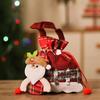 Christmas Eve Santa Gift Bag: Non-Woven Fabric Candy and Apple Small Gift Packaging