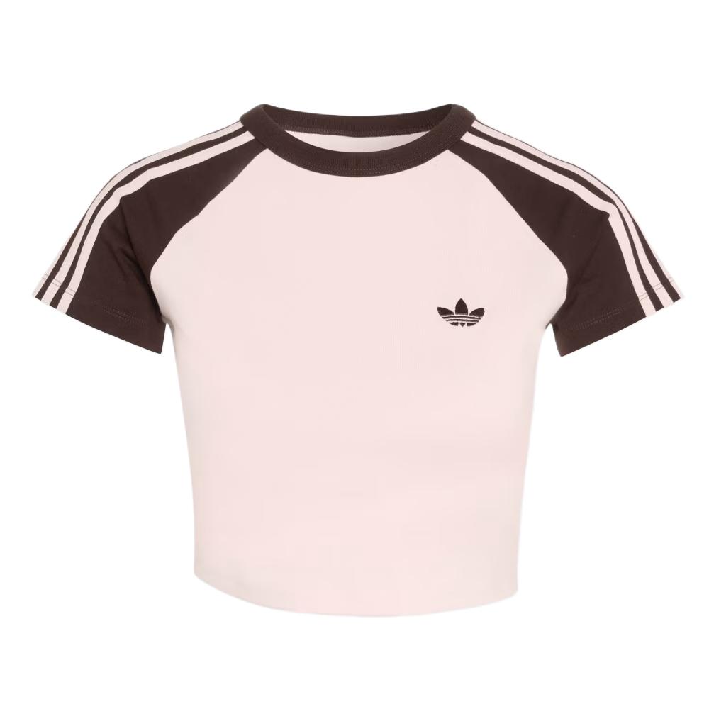 

Adidas Originals SST Valentines Day Limited Edition Pullover Fitted Cropped Raglan Sleeve T-Shirt Women tops KD3796 XS