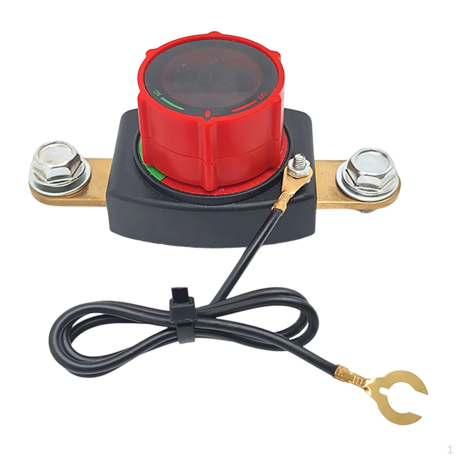 

12V 24V Battery Cut Off Switch, Power Switch Replacement, Car Disconnect Positive switch set