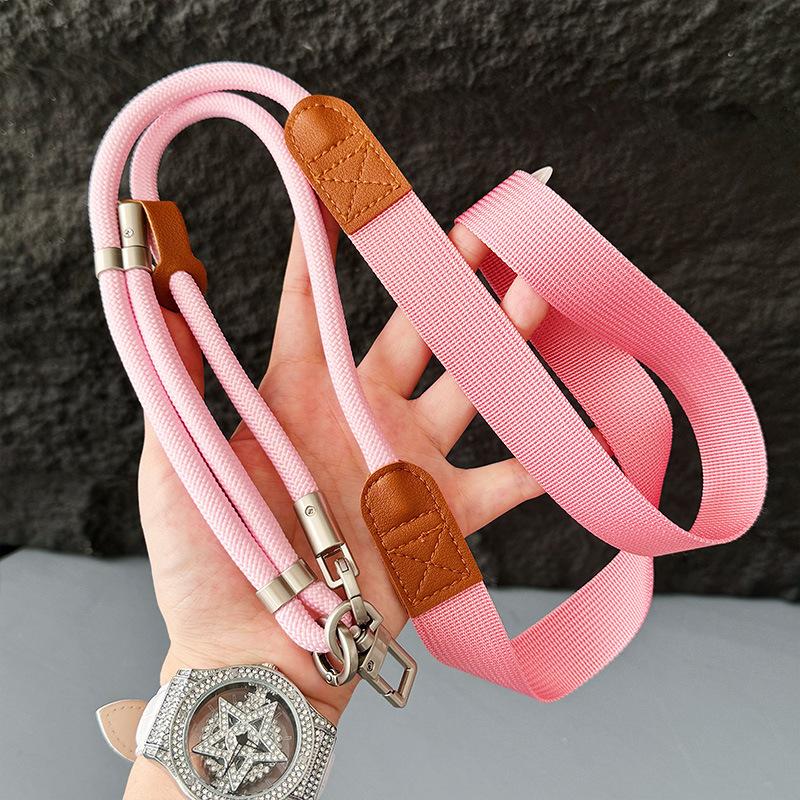 150Cm Adjustable Upgraded Widened Shoulder Mobile Phone Lanyard Camera Rope High-End Decompression Phone Hanging Rope