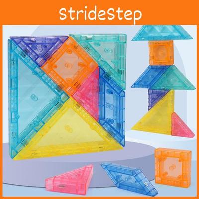 Geometry Magnetic Puzzle Blocks For Kids With Sensory Development And Handeye Coordination