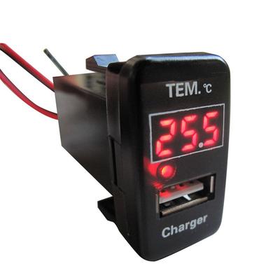 + USB Charging Port Extension Kit [Toyota B/Daihatsu/Subaru] [LED: Red] Ac393