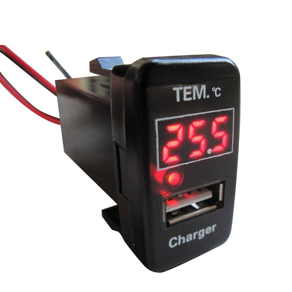 

+ USB Charging Port Extension Kit [Toyota B/Daihatsu/Subaru] [LED: Red] ac393