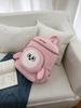 Schoolbag cute egg boy backpack female 1011 new cartoon college student schoolbag travel small backpack leisure commuter bag