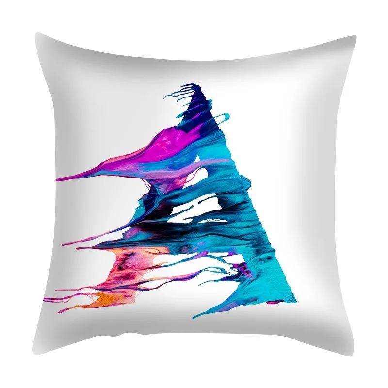 Colorful Creative Letter Decorative Pillowcase Living Room Office Home Pillowcase Car Ornaments