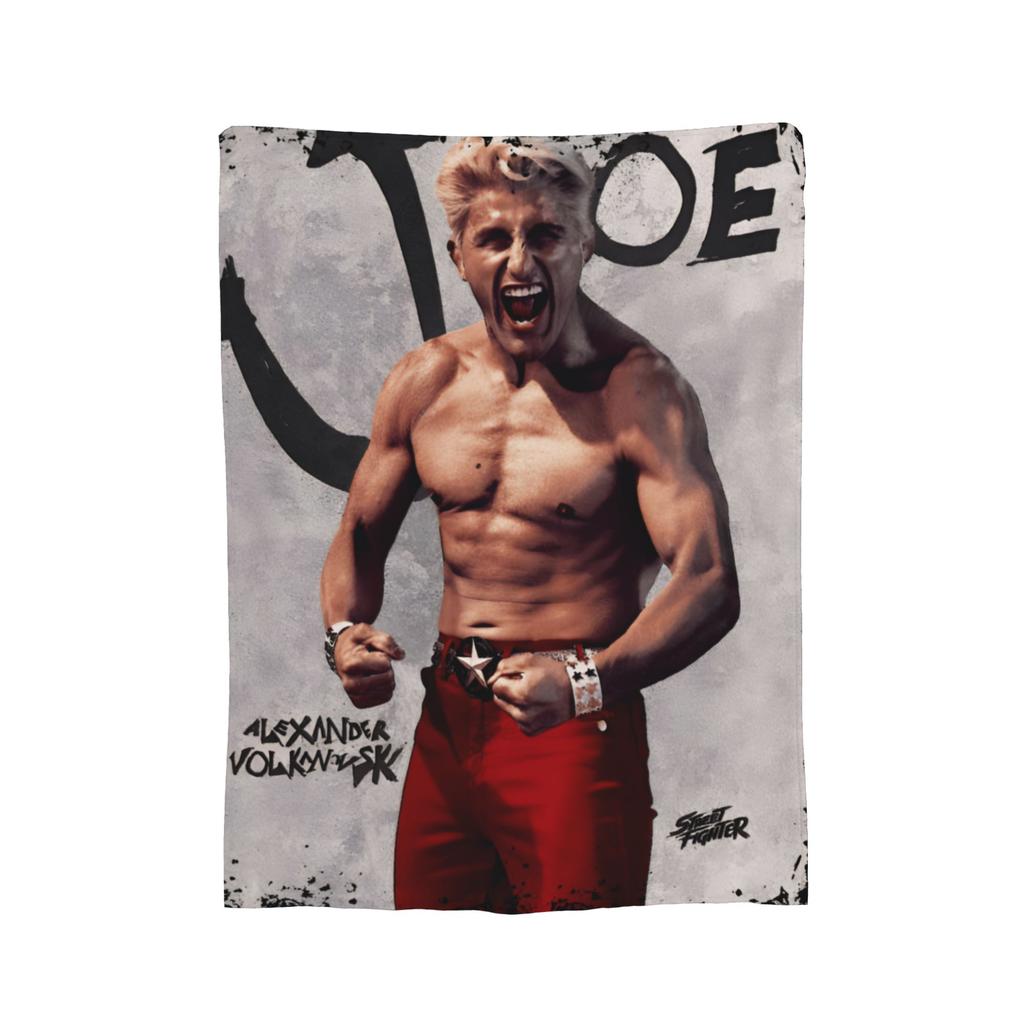 Funny Streets Fighters Movie Blankets Soft Fleece Comfortable Throw Blankets Machine Washable
