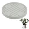 M METERXITY Plant Stand On Round Plant Cart for Use with Hidden Casters for Flower Plant Pallet Trolley Wheels, 9.8" Indoor/Outdoor Pots/Garden