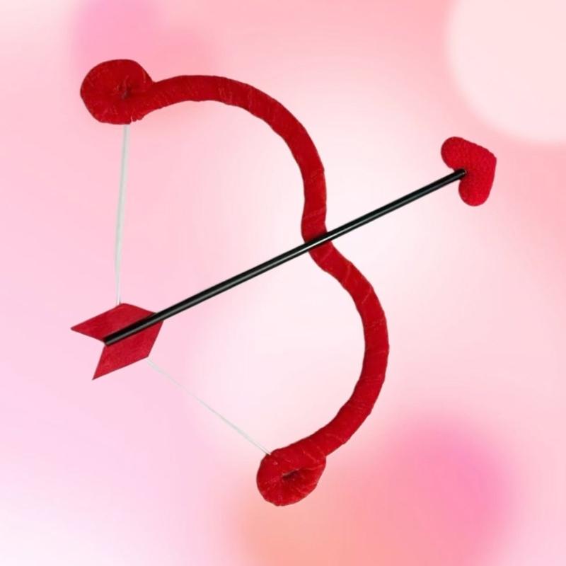 Heart Shaped Arrows And Bow Costume Accessories Props for Role Playing And Creative Photography Party Props