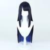 High Quality Jomae Saori Cosplay Wig Black Blue Mixed Blue Long Hair Synthetic Women Wig Heat Resistant Hair Wigs