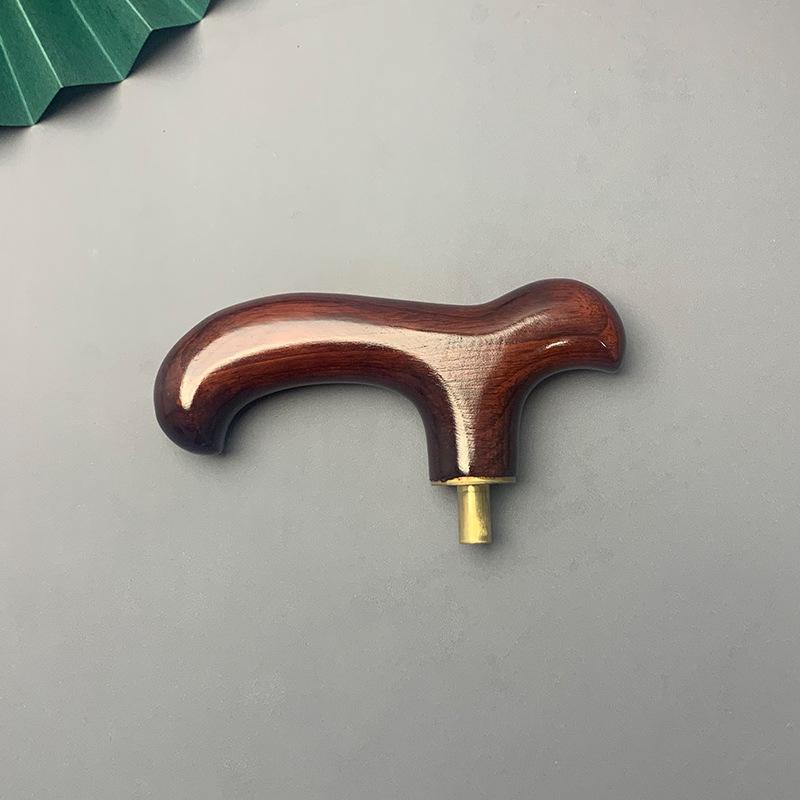 Universeller Palisander-Verschleißfester Gehstockgriff - Schweißabsorbierendes Zubehör für Ältere