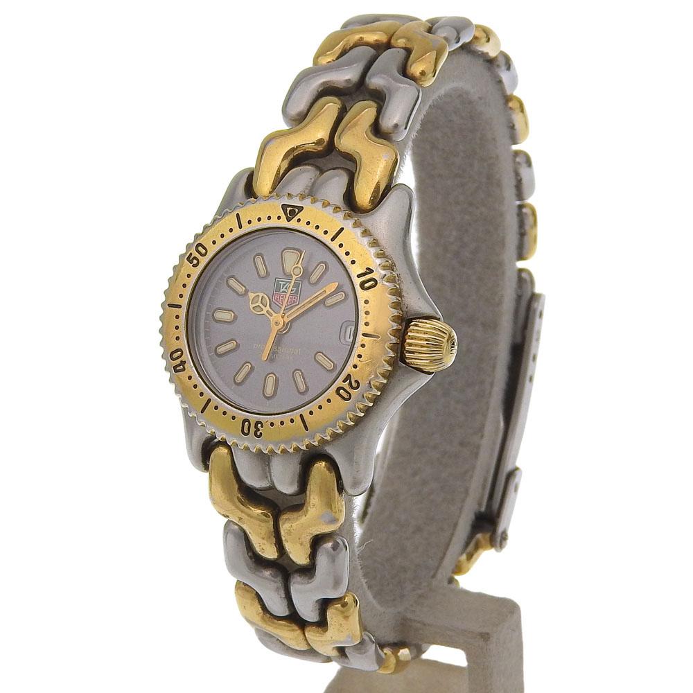 TAG HEUER Cell professional Watches S95.208M grayDial Stainless Steel Quartz Analog display Women Used