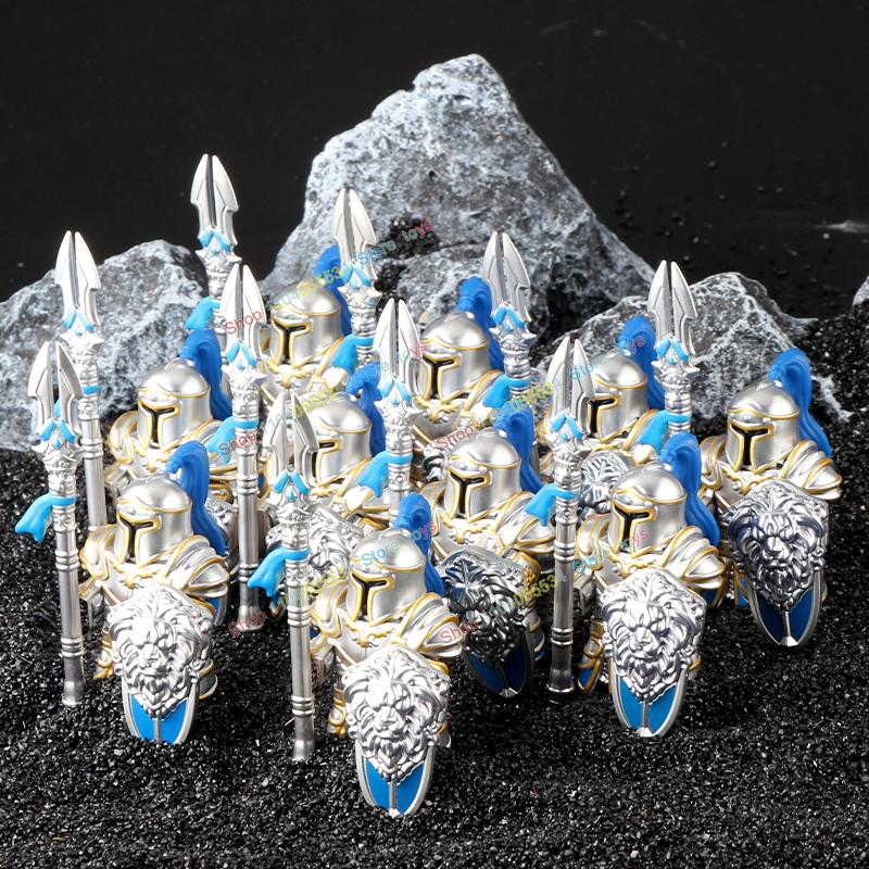 Movie Series Orc Uruk-hai Army Action Figures Mini Bricks Doll Assemble Building Blocks MOC DIY Toys for kid gift