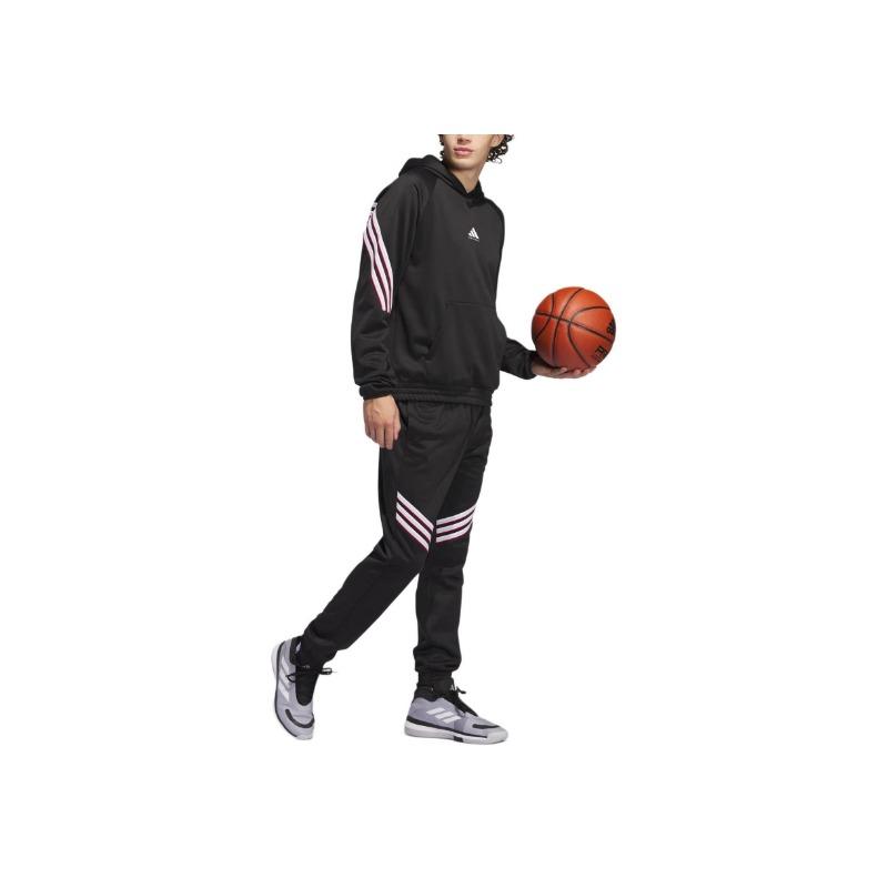 adidas Basketball Men's Crazy Warm Fleece Hoodie Black JN2491