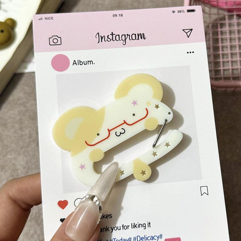 Kreativ Form Karbinhake Koreansk Handtält Dekoration Ryggsäck Hänge Tecknad Väskberlocker Ryggsäcksaccessoarer