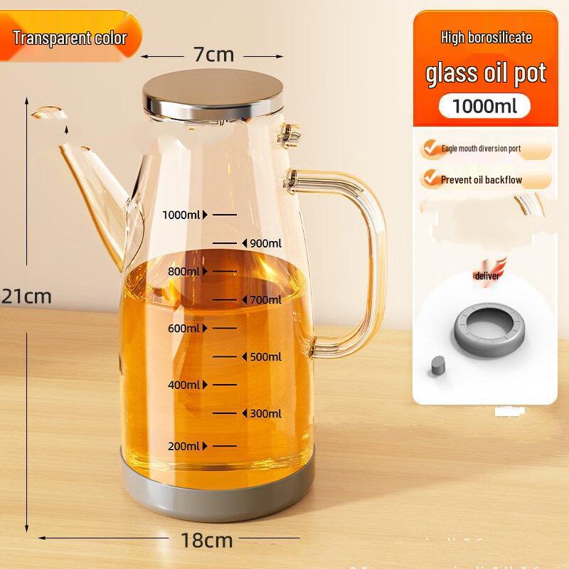 

Wutuo Glass Oil & Vinegar Dispenser Bottle Set
