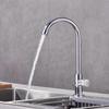 Lilang Copper Single Cold Kitchen Sink Faucet with Large Bend