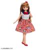 TAKARA TOMY My Sanrio Dress Hello Pretend Play Ages 3 and Up Licca-chan Dress, Choice, Characters, One-Piece & Headband, Kitty, Dress-Up, Toy,