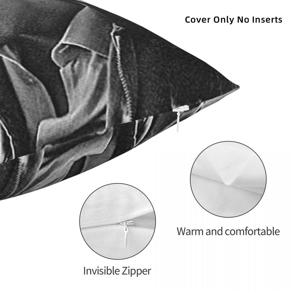 Barack Obama Smoking Square Pillowcase Cushion Cover Pillow Case Throw Pillow Cover for Home Bedroom Car