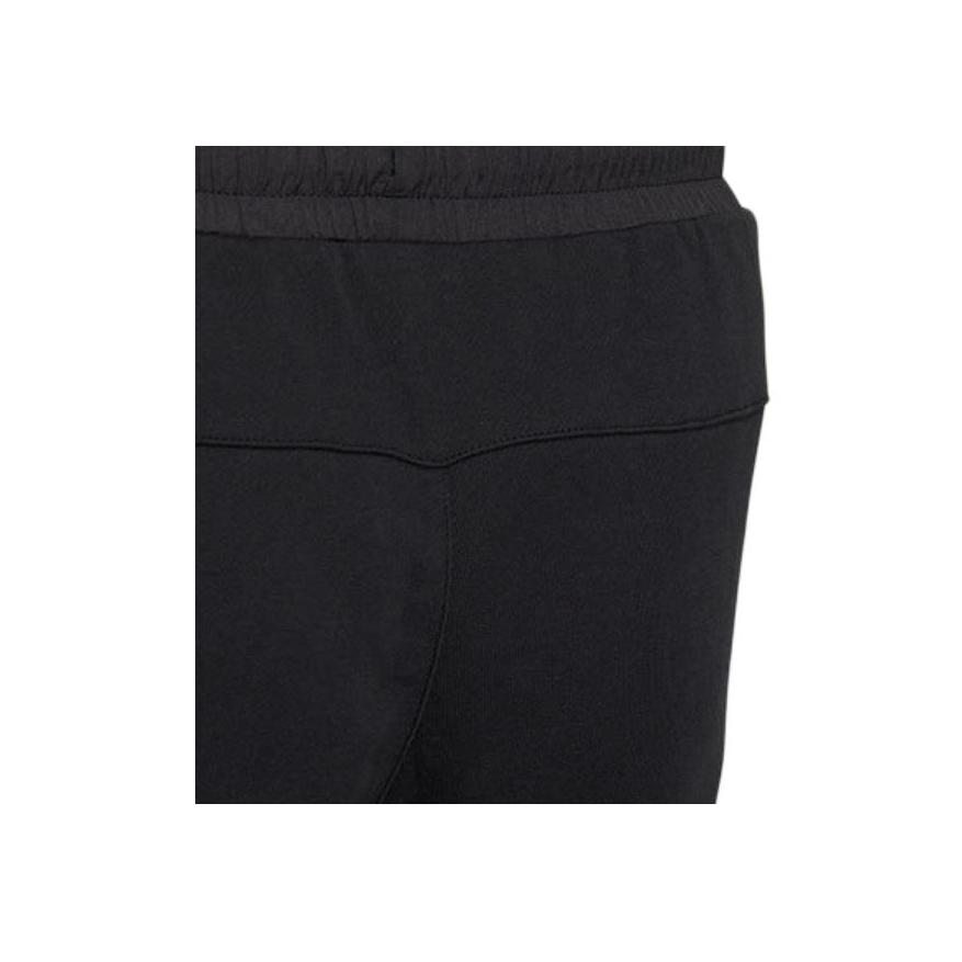 Adidas Originals Trefoil SS22 Logo Solid Breathable Casual Sport Sweatpants Men Bottoms Black HM8025