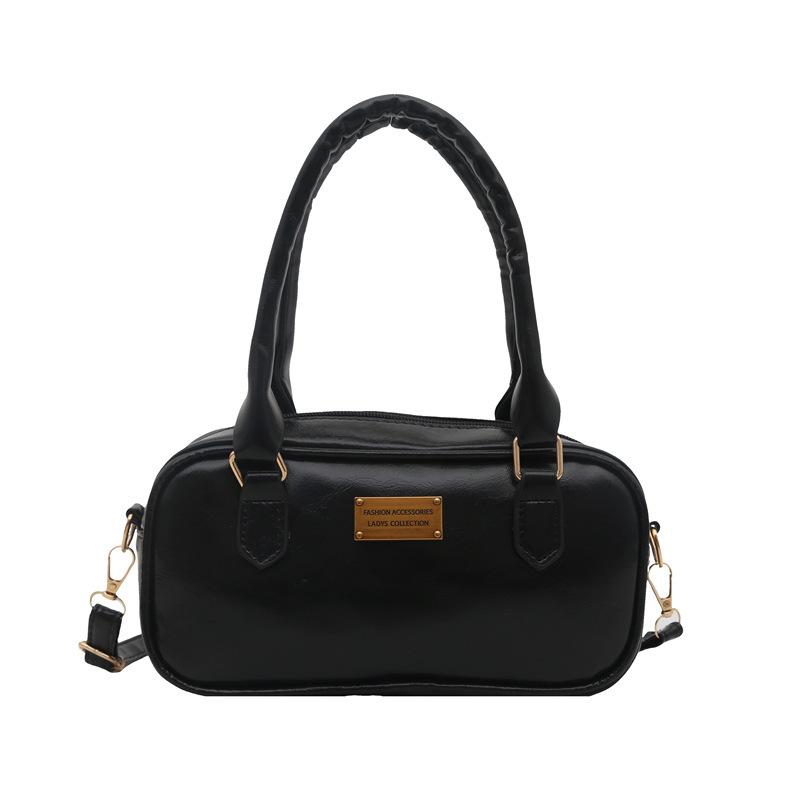 High Value and Texture Premium Retro Small Bag Spring Bag Women's 2025 New Messenger Bag Commuter Portable Bowling Bag