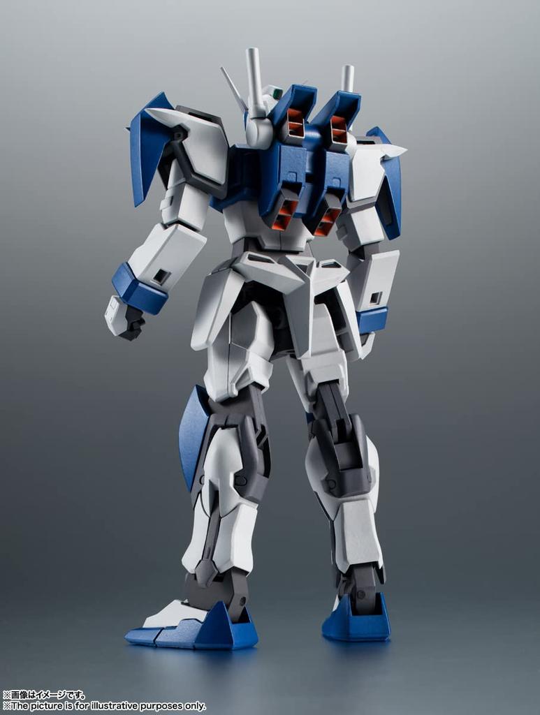 TAMASHII NATIONS ROBOT Spirits Mobile Suit Gundam SEED Duel Gundam 125mm malovaná pohyblivá figurka GAT-X102 ver. ANIME. Cca. PVC a ABS