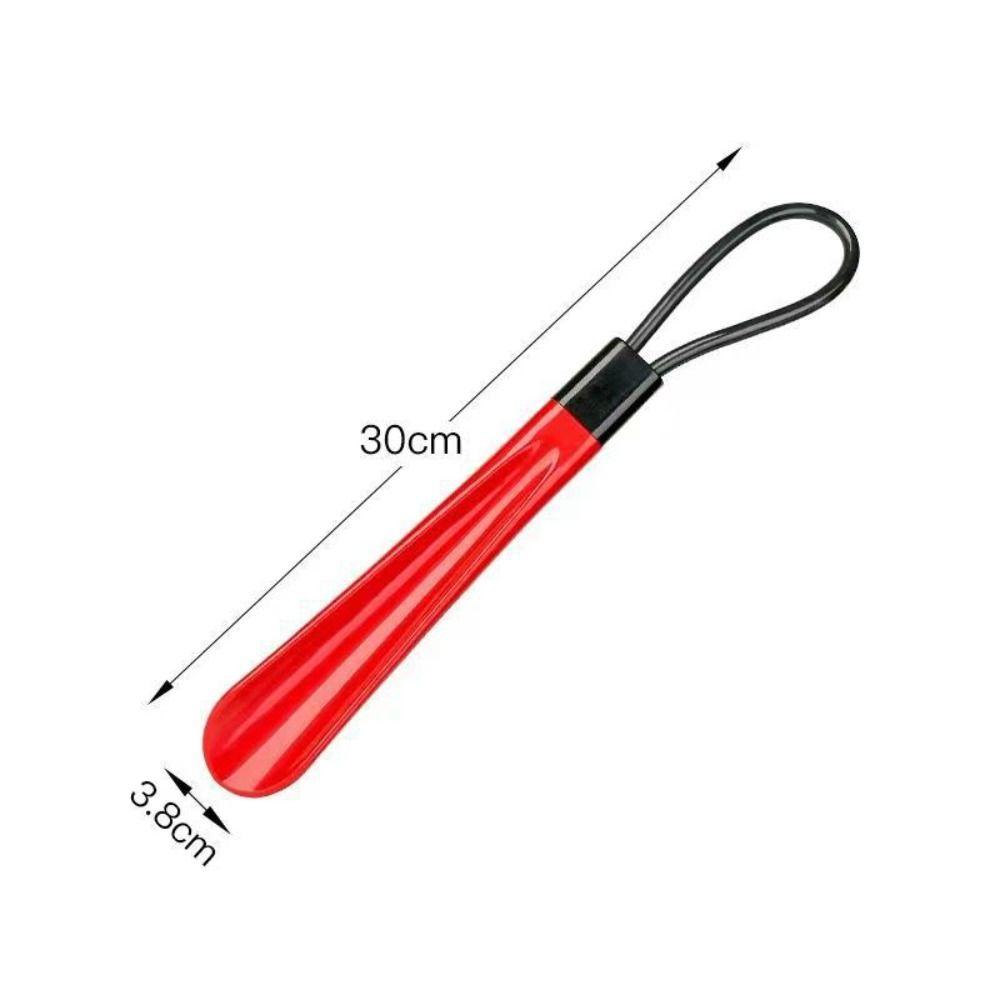 

Гибкий рожок для обуви Профессиональный пуллер для обуви Ручка-слайдер Подъемник для обуви Ленивый человек S красный