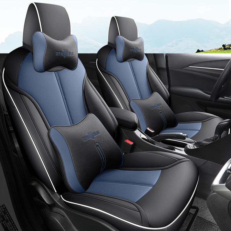 New Buick Velite 6 Full Leather Car Seat Cushion Cover – Universal Four Seasons Model