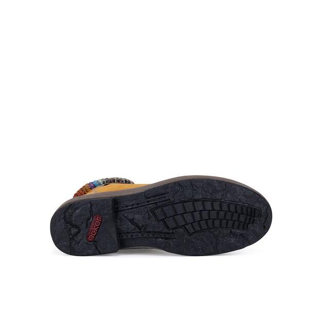 Rieker Z6743-68 Yellow Ankle Boots