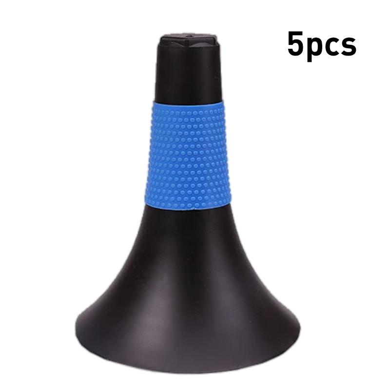 Horn Shape Obstacle Barrel Imitation Ice Cream Cone 23cm For Ball Dribbling Basketball Training Football Skating Practice