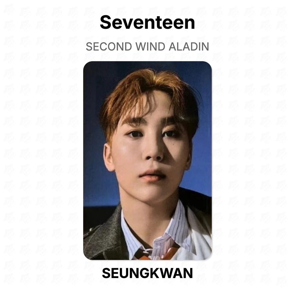 Seventeen SECOND WIND ALADIN Official Photocard