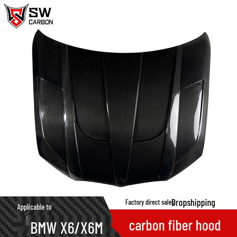 BMW X6 G06/X6M F96 LD Style Carbon Fiber Hood Cover